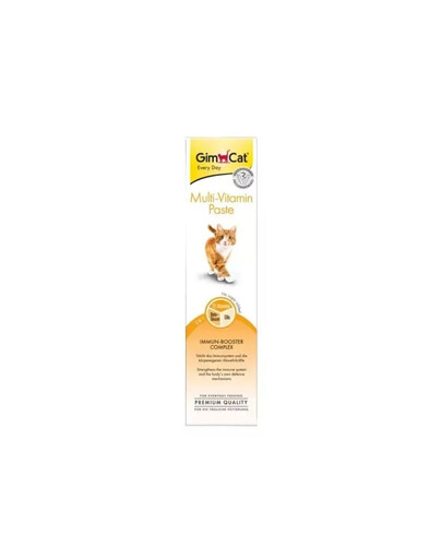 GIMCAT Every Day Multi-Vitamin Paste - Tube de pâte multivitaminée pour chats - 200 g