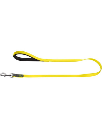 HUNTER Convenience Laisse 2cm/1,2m jaune fluo