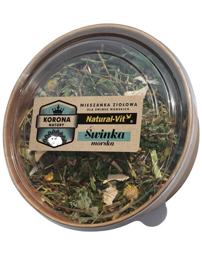 NATURAL-VIT Korona Natury Aliment complémentaire pour cochons d'Inde 70 g