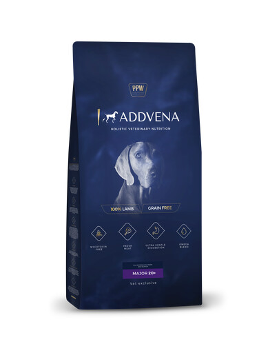 ADDVENA Power of Nature Senior Medium&large 2,5 kg Agneau pour les chiens âgés de moyenne et grande race