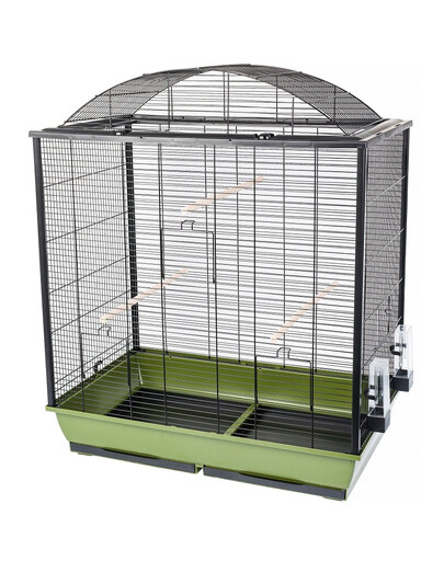 INTERZOO Nicola Cage à oiseaux 78 cm vert