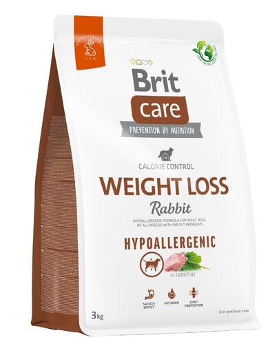 BRIT Care Hypoallergenic Perte de poids 3 kg