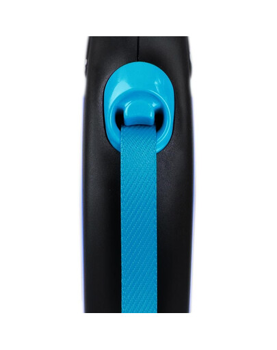 FLEXI Laisse automatique New Neon S corde 5 m bleu