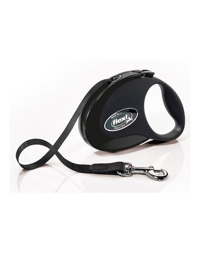 FLEXI Laisse automatique Style S 3 m noir