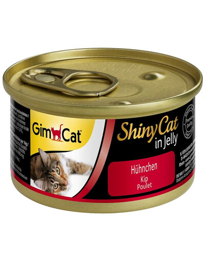 GIMCAT Shiny Cat Chicken in Jelly 70 g poulet en gelée