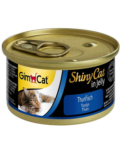 GIMCAT Shiny Cat Tuna in Jelly 6x70g thon en gelée