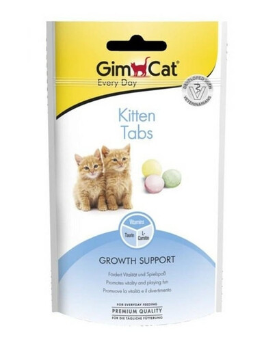 GIMCAT Every Day Tabs Kitten 40 g une friandise pour chatons