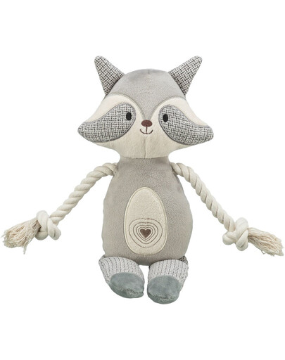TRIXIE Peluche raton laveur pour chiens