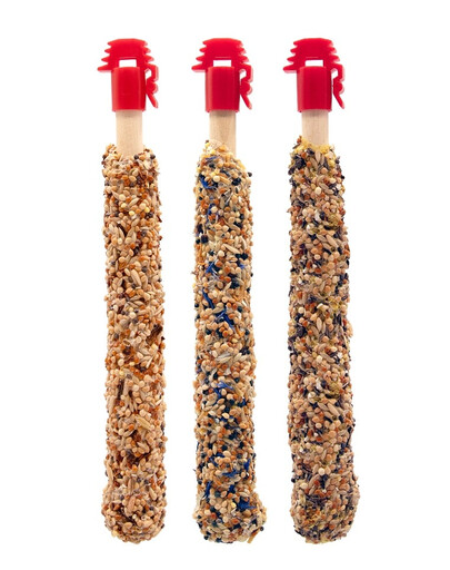 VERSELE-LAGA Prestige Sticks 3 flacons différents pour les petits perroquets 90g
