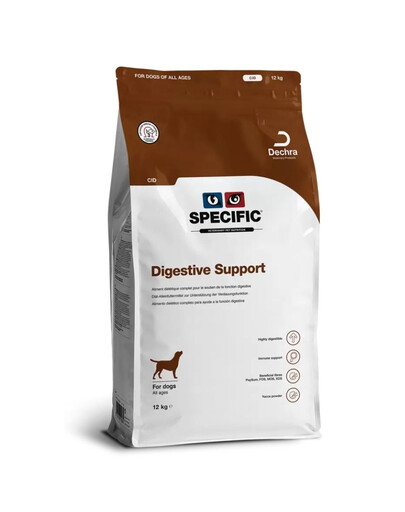 SPECIFIC Dog CID Digestive Support 12 kg pour les chiens de tous âges souffrant de troubles gastro-intestinaux