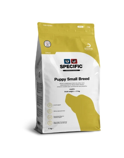 SPECIFIC Dog CPD-S Puppy Small Breed 4 kg aliments pour chiots de petites races