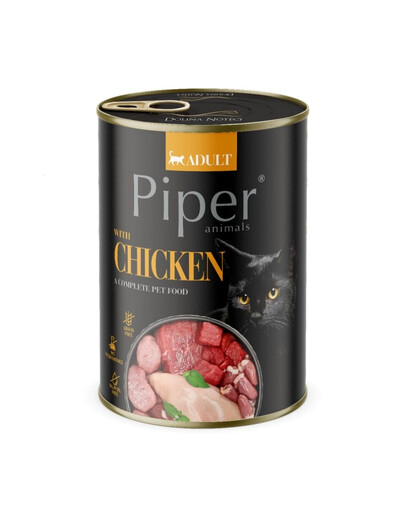 DOLINA NOTECI PIPER - Nourriture humide au poulet pour chats - 400g