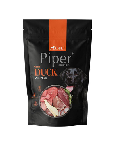 PIPER au canard et à la poire en sachets 500g aliments humides pour chiens