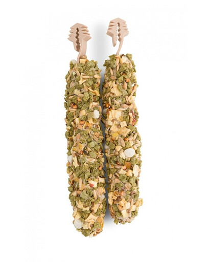 VITAPOL Friandises à la pomme pour rongeurs et lapins, sachet de 90 g