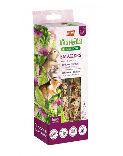 VITAPOL Vita Herbal Functional Smakers foie sain 90 g