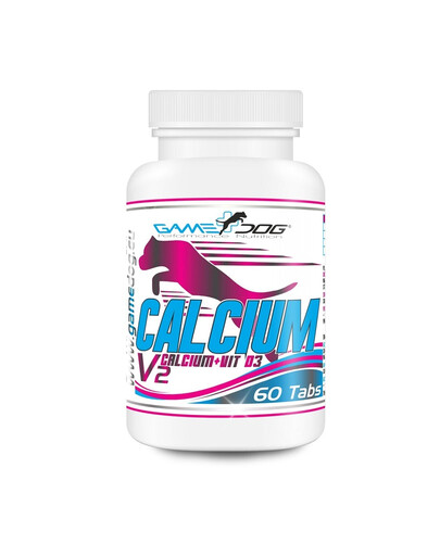 GAME DOG Calcium V2 calcium pour chien 60 comprimés
