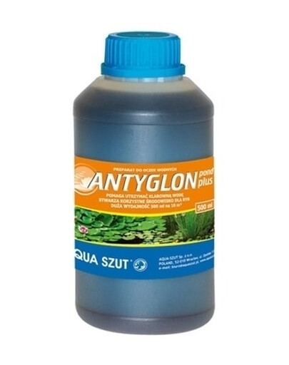 AQUA SZUT Préparation pour bassin de jardin AntyGlon 500 ml