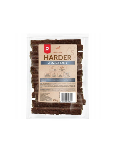 MACED Harder avec du chevreuil taille S 500g paquet économique