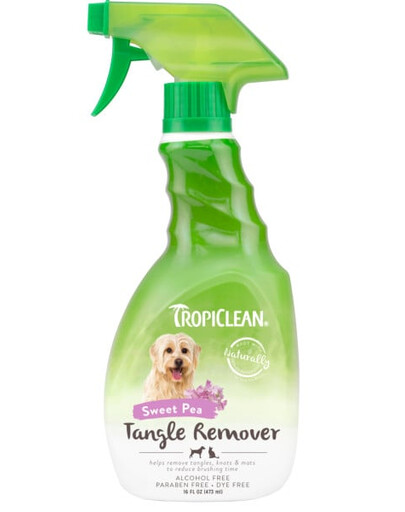 TROPICLEAN Tangle Remover Spray 473ml spray de brossage pour chiens et chats