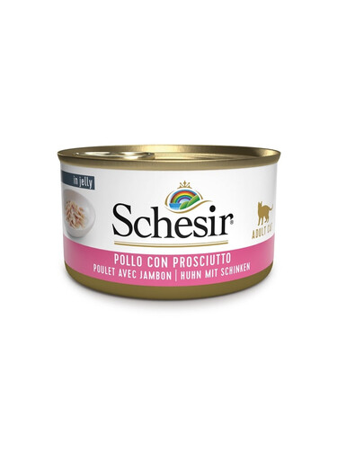 SCHESIR Filet de poulet avec jambon en gelée 85 g