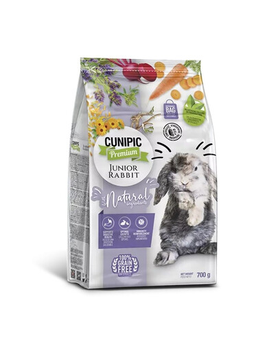 CUNIPIC Premium Junior Rabbit 700g nourriture pour jeunes lapins