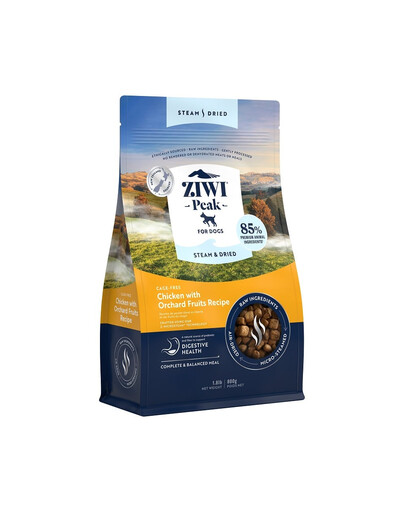 ZIWIPEAK Dog Steam & Dried Croquettes pour chiens à base de poulets séchés 800 g