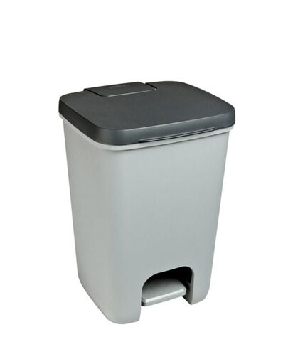 CURVER Poubelle ESSENTIALS 20L gris anthracite