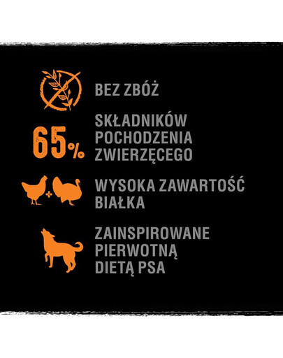 CRAVE can 400 g - pâtée de poulet et de dinde (nourriture humide complète sans céréales pour chiens adultes)