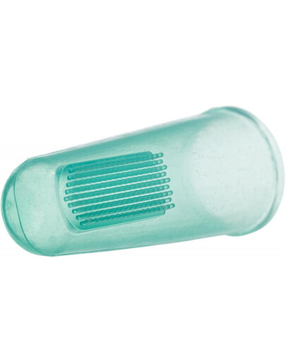 TRIXIE Ensemble de brosses à dents en silicone 6cm 2 pièces