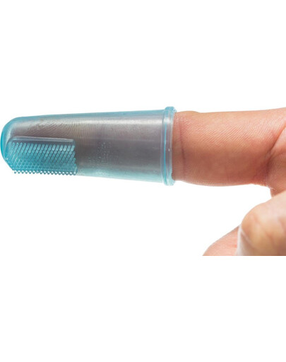 TRIXIE Ensemble de brosses à dents en silicone 6cm 2 pièces