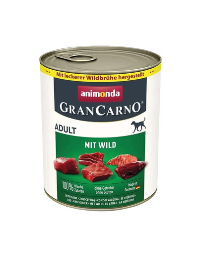 ANIMONDA Grancarno Adult venaison 800 g