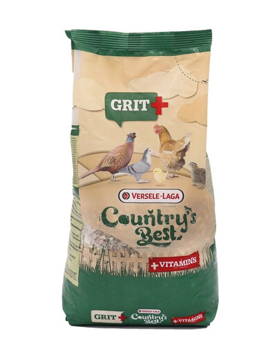 VERSELE-LAGA Country's Best Grit + 1,5kg grit pour volailles d'ornement et de reproduction avec vitamines