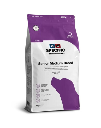 SPECIFIC Dog CGD-M Senior Medium Breed 7 kg aliments pour chiens âgés de races moyennes