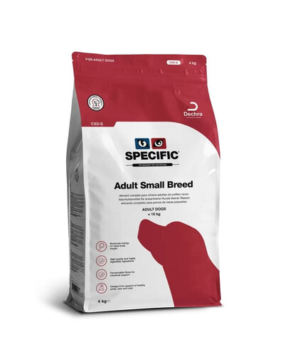 SPECIFIC Dog CXD-S Adult Small Breed 4 kg nourriture pour chiens de petite race