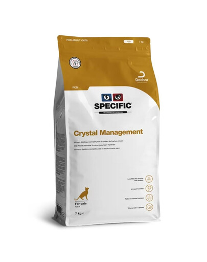 SPECIFIC Cat FCD Crystal Management 7 kg aliments contre les struvites pour chats