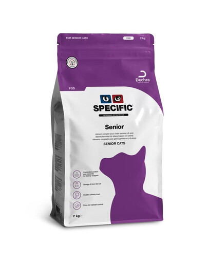 SPECIFIC Cat FGD Senior 2 kg nourriture pour chats âgés