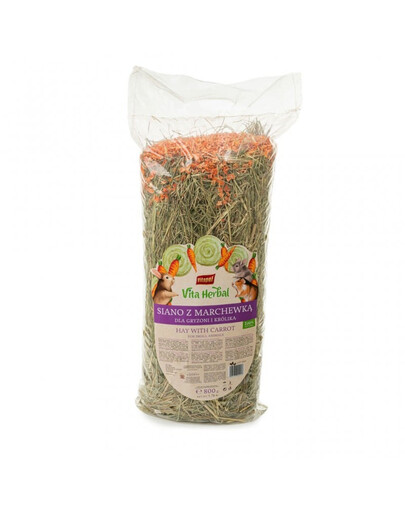 VITAPOL Vita Herbal Foin avec carottes 800g