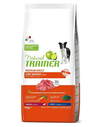 TRAINER Natural Medium Adult avec du bœuf 12kg