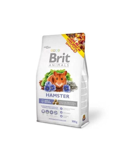 BRIT ANIMALS Hamster Complete 300g pour hamsters