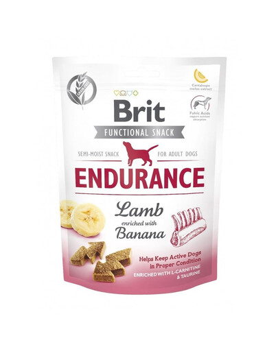 BRIT Care Dog Functional Snack Endurance Lamb 150g friandises pour chiens à base d'agneau