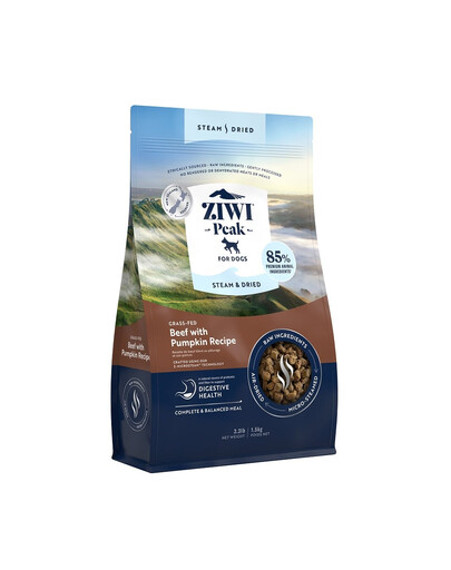 ZIWIPEAK Dog Steam & Dried Croquettes pour chiens au bœuf séché 1,5 kg