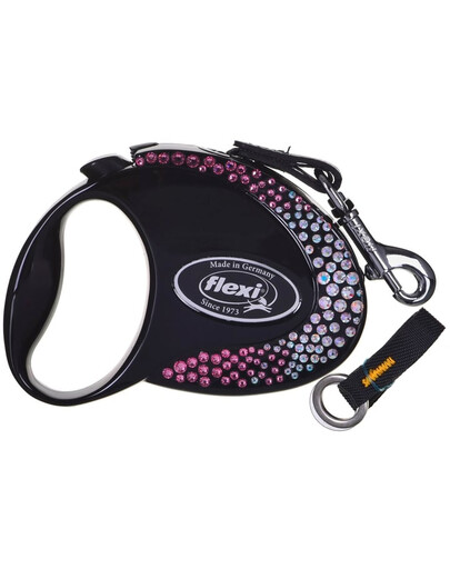 FLEXI Lanyard Glam S Petite Composition noir