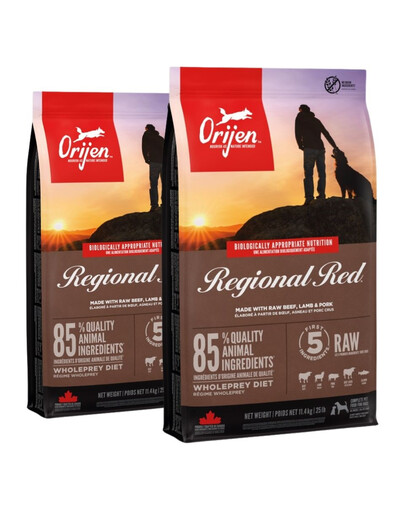 ORIJEN Regional Red 2 x 11,4 kg