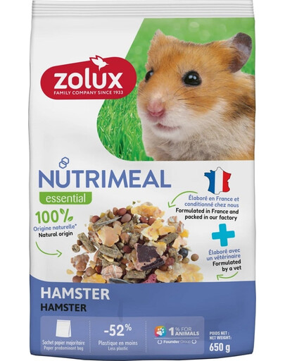 ZOLUX NUTRIMEAL mélange alimentaire pour hamster 650g