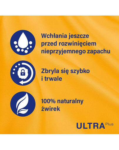 CATSAN Ultra Plus 15l litière agglomérante pour chats