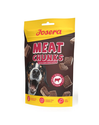 JOSERA Meat Chunks Beef friandises séchées au bœuf 70g