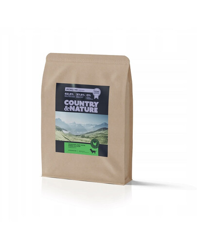 COUNTRY&NATURE Lamb with Turkey Recipe 2 kg agneau et dinde pour toutes les races de chiens