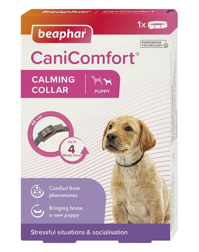 BEAPHAR CaniComfort Calming Collar Puppy 45 cm collier apaisant avec phéromones pour chiots