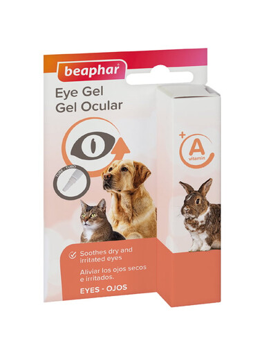BEAPHAR Gel pour les yeux 5 ml gel pour les yeux avec vitamine A