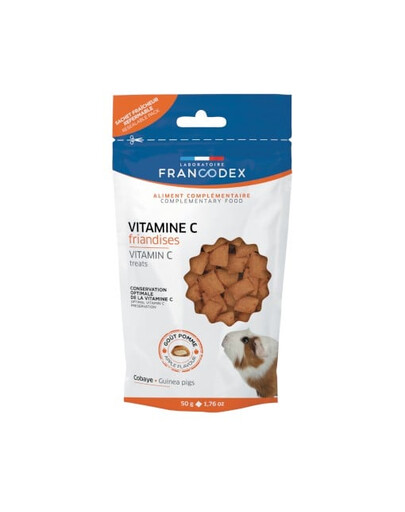 FRANCODEX  Friandises Vitamine C Pour Cobayes 50 g